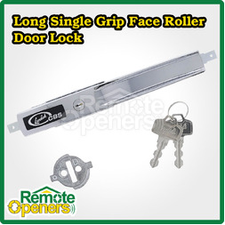 Lenlok 4369 Long Single Grip Face Roller Door Lock, Wafer, LF Keyed Alike KA1